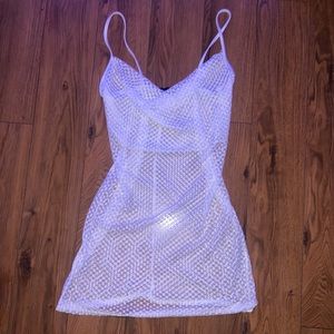 Mesh Swim Cover Up